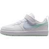 Court Borough Low Fade Comfortable Versatile Low-Top Kids Skate Shoes Kids Sneaker White IQ6527-100