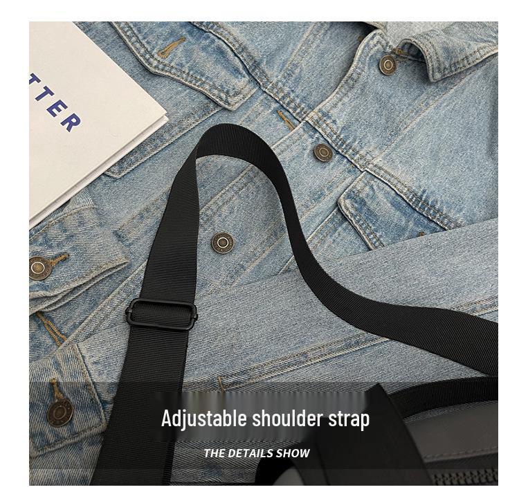 Women's Short Trip Portable Handbag: Large Capacity Korean Style Sports & Fitness Luggage Bag