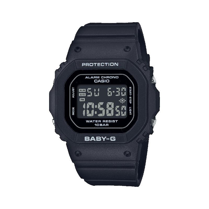 

Casio Men s Resin 100M Water Resistant Shock Resistant Alarm Quartz Watch BGD-565-1 чёрный
