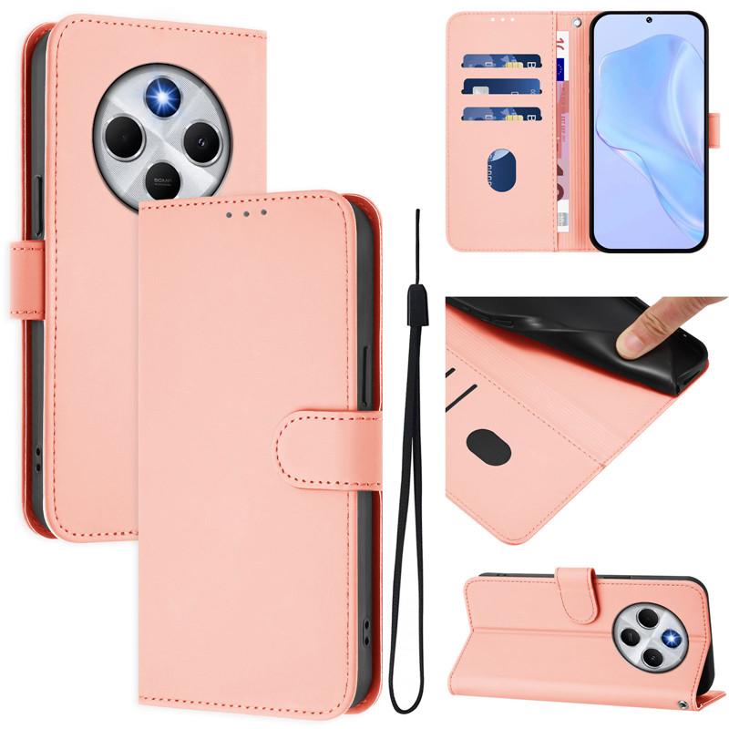 Luxury Flip Leather Case For Redmi 14C Flip Cover on For Xiaomi Redmi 14C 14R A4 Turbo 4 5G 14 C Wallet Bags Flower Cases Shell