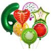 Fruit-themed Balloon Set for Children's Fruit Birthday Party Decoration