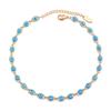 New Necklace Necklace of Devil's Eye Female Personality Minority Simple Creative Trend Mixed-color Clavicle Chain Jewelry