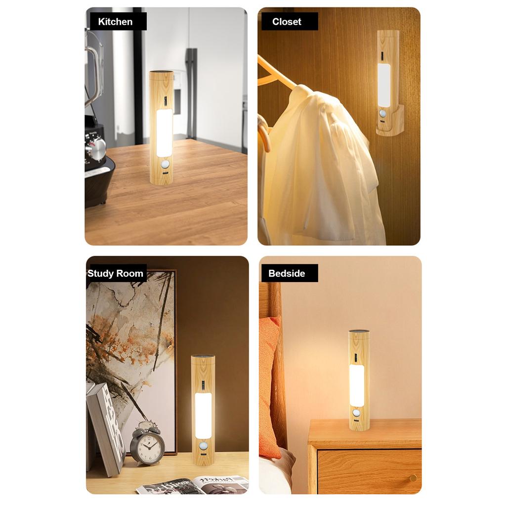 Smart Home Rechargeable Sensor Light Multifunctional Flashlight Floor Sensor Light LED Sensor Wall