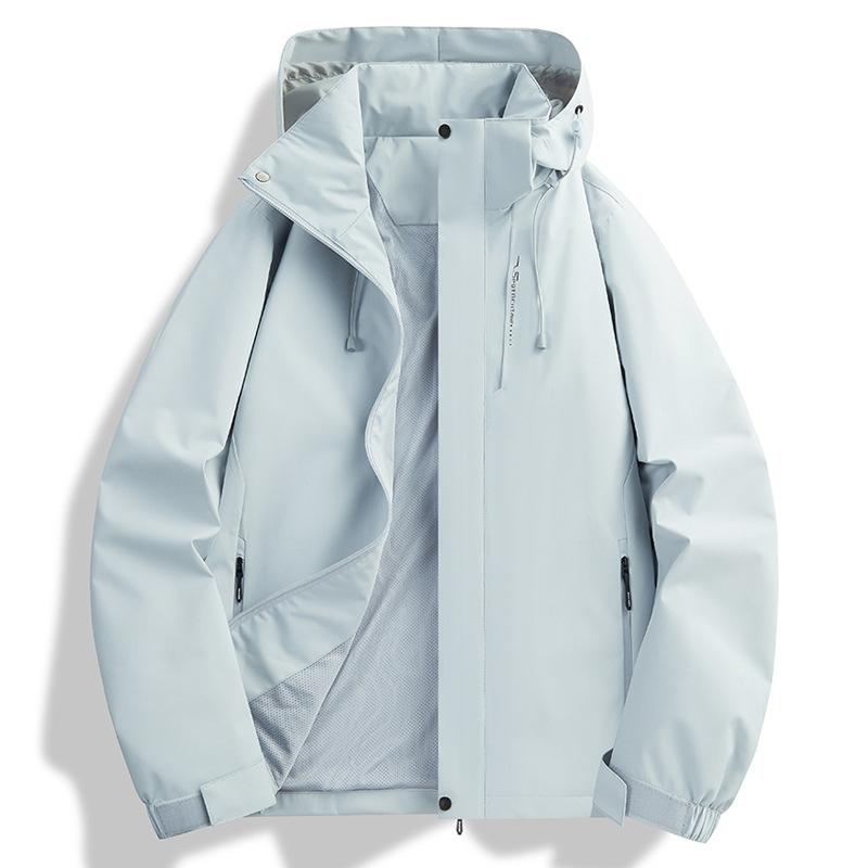 Simple jacket Women's three-in-one jacket Small spring and autumn windproof autumn and winter couple jacket Mountaineering suit