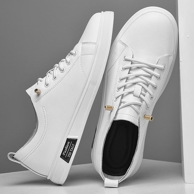 Fashion Genuine Leather Casual Shoes Versatile Men Oxford Shoes Outdoor Stylish Man Sneakers Skateboard Footwear Leisure Tenis Masculino