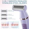 Xiaomi ENCHEN A1 Epilator Women Electric Hair Removal 3-IN-1 Smooth Blades Dry and Wet Use Body Hair Trimmer Shaver