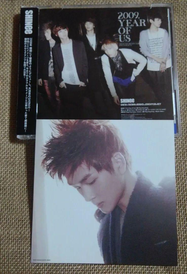 

[USED] SHINee 2009, YEAR OF US CD+DVD First Edition (Onew)