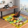 1PC Custom Name Jungle Safari Friends Theme Floor Mat Ideal for Living Room, Game Rooms, Office, Bedroom, Floor Mat Playful Design