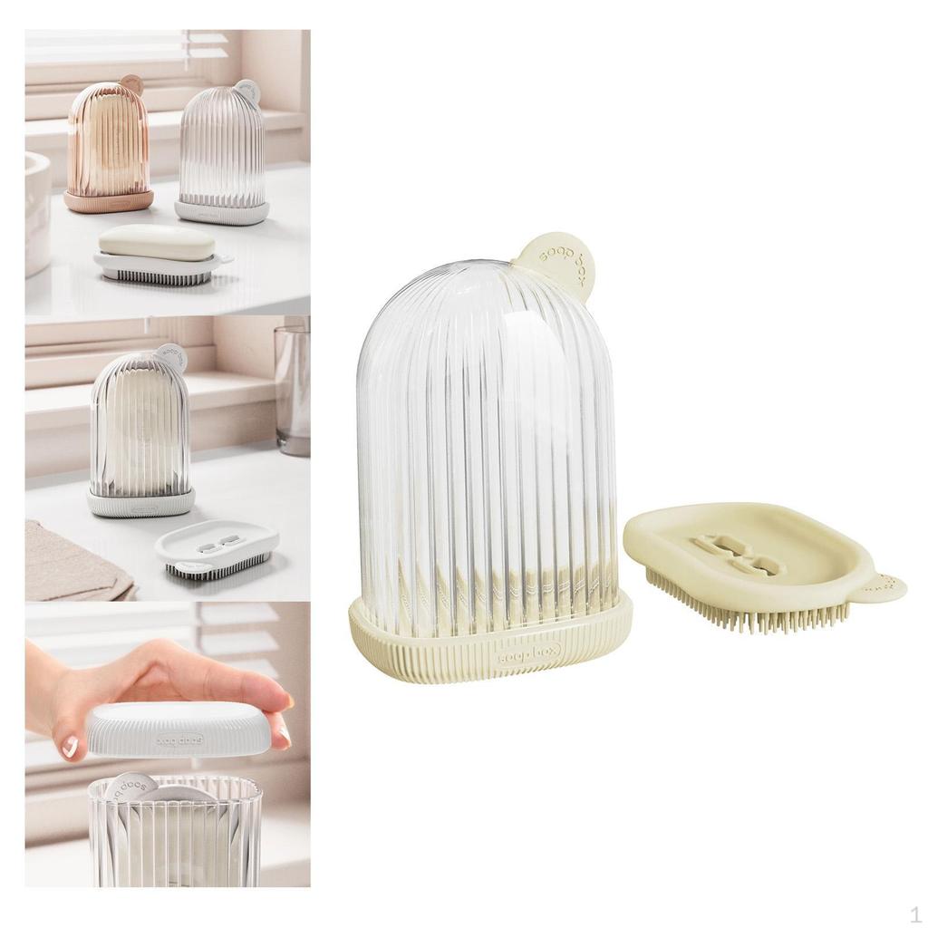 Portable Soap Container for Travel - Keep Your Dry and Clean