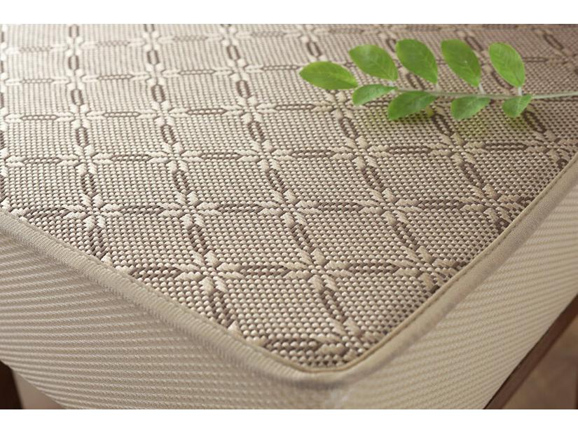 Yaz için Kalınlaştırılmış Kaymaz Buz İpeği Rattan Sandalye Minderi