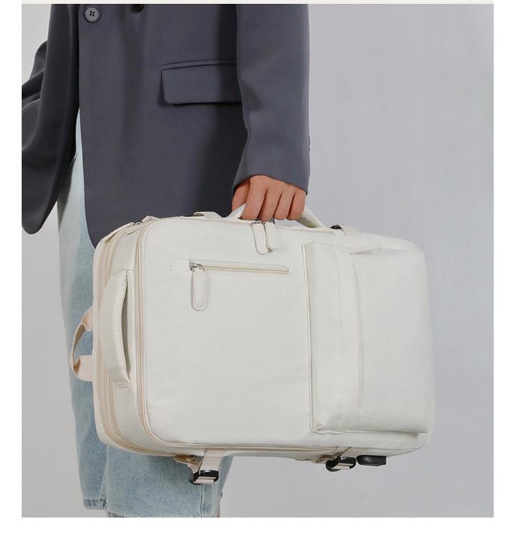 Lightweight Large-Capacity Backpack for Men & Women - Versatile for Business Trips, Short Travel, & Students