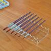 1/2pcs Transparent Acrylic Makeup Brush Storage Rack Desktop Brush Eyeliner Pen Storage Stand Mother's Day Valentine's Day Gift