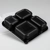 Disposable Partitioned Lunch Containers with Lids