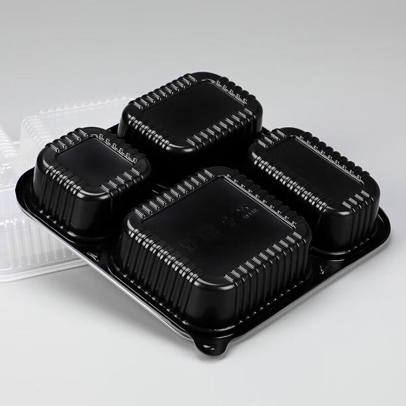 Disposable Partitioned Lunch Containers with Lids