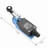 TZ-8104 Momentary Limit Switch 6A 250V 1NC+1NO Roller Lever Switch Roller Lever Arm with Screws Enclosed Actuator Automation