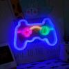 Gamer Neon Sign Lights, LED Game Controller Neon Sign for Gamer Room Decor, USB Or Battery Powered Gaming Neon Sign Table Lamp