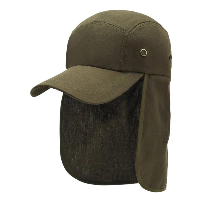 Adjustable Fishing Hat Breathable Baseball Caps for Women Men Sun Protections Hat with Neck Flap Outdoor Hiking Sun Hat