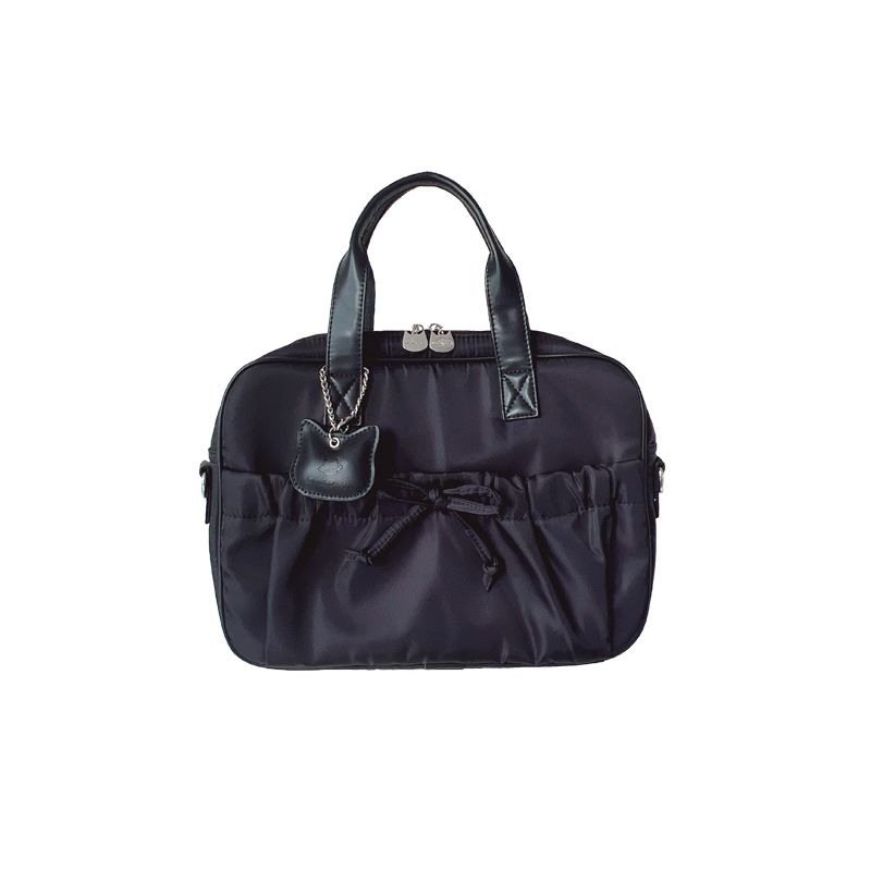 

Мичико Оригинальная Девушка Бант Сумка для Компьютера Black 16 inch