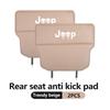 For Jeep Car Seat Back Protection Anti-Kick Pad Rear Seat Storage Bag Grand Cherokee Patriot Renegade Compass Wrangler AMZ1 