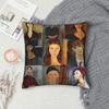 Amadeo Modigliani Pillowcases  Kawaii Pillow Case For Sofa Car Home Decor Design Pillow Cover
