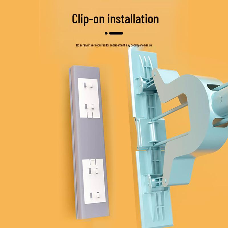 Губчатая насадка для бытового швабры - 28 см, универсальная хлопковая сменная насадка с ручкой