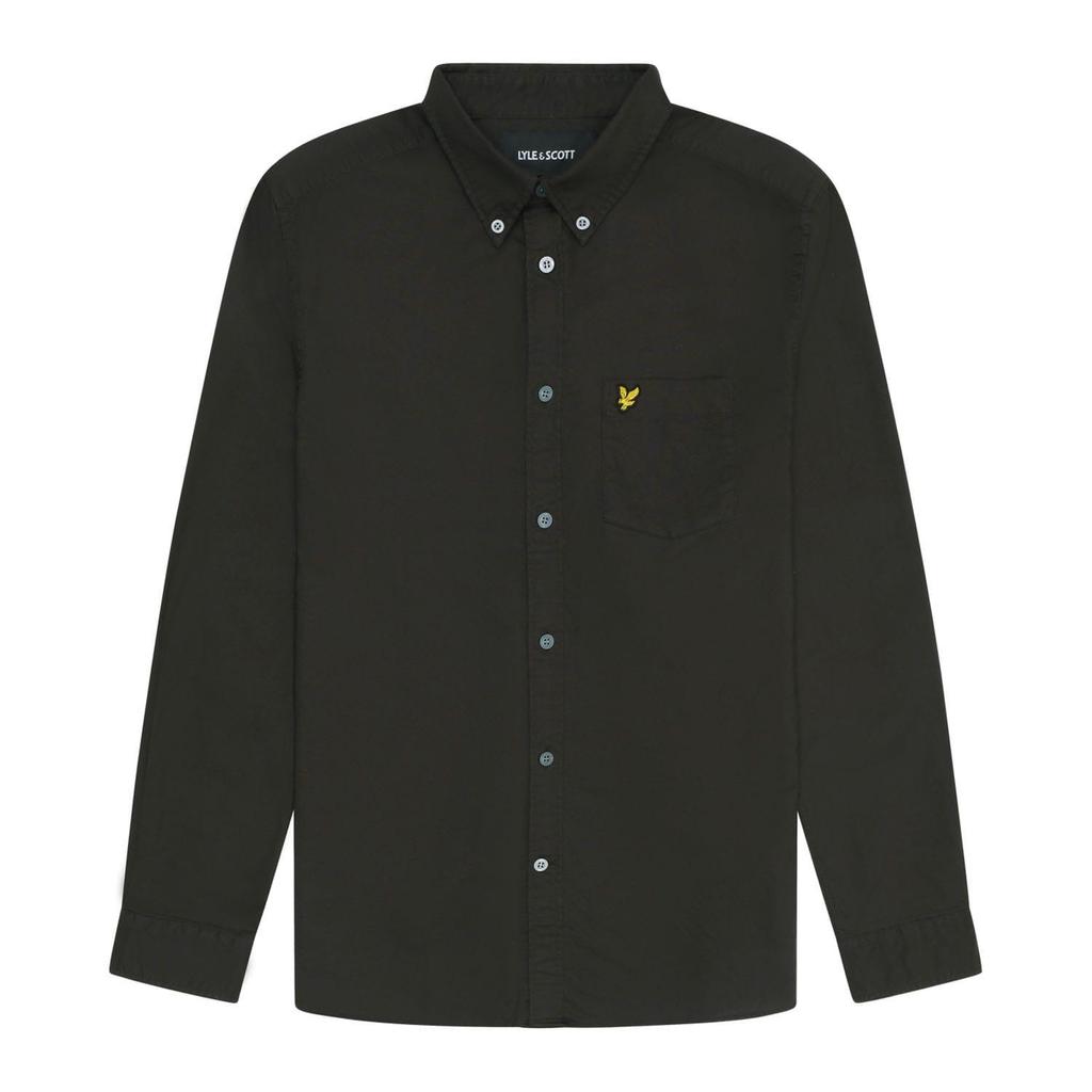 Lyle & Scott Mens Plain Oxford Shirt