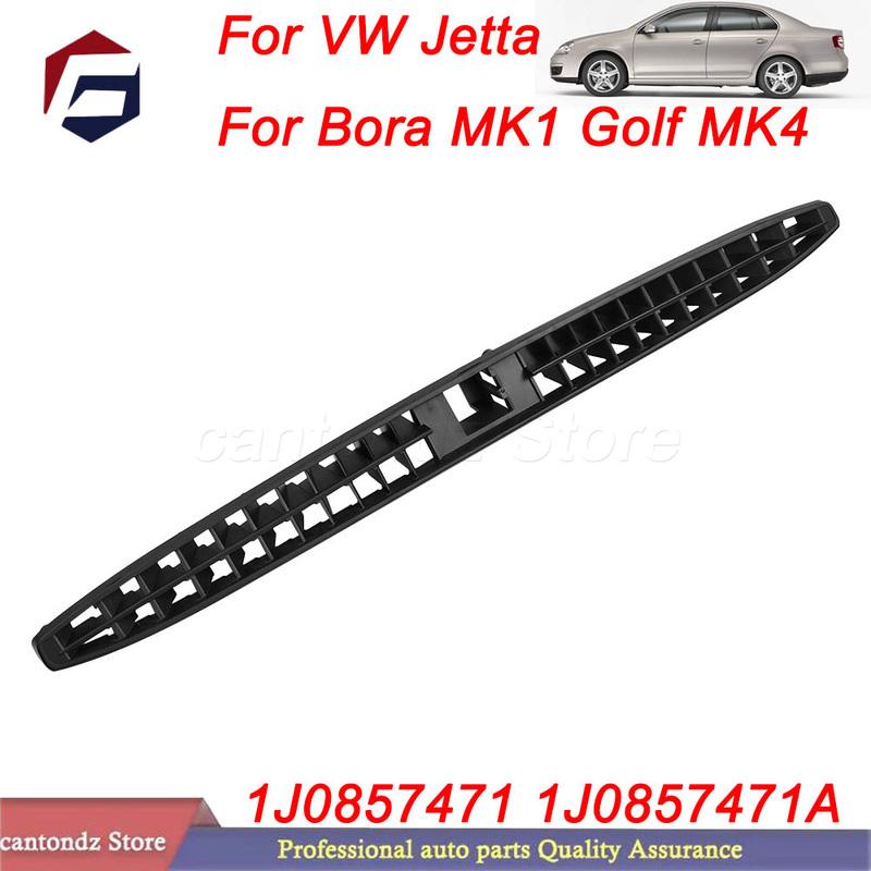 Per VW Jetta/Bora MK1 Golf MK4 1pz Griglia Presa d'Aria Cruscotto Parabrezza Nera 1J0857471 1J0857471A Accessorio Auto