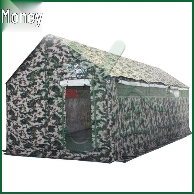 Portable 8-Stall Emergency Outdoor Toilet Tent