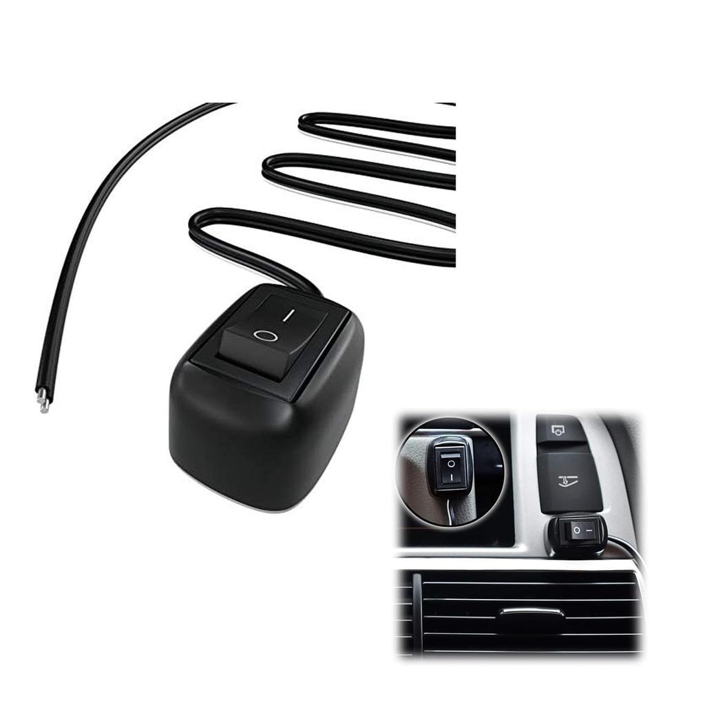 Mirhua Car DIY Switch, Boat Type Buttons, Automotive Remodeling Double-Sided Adhesive, Used for LED