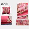 Retro Decorative Jacquard Pillow Case Europe Style Throw Pillow Case Cushion Cover  Sofa Decor
