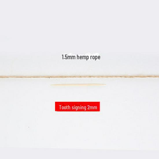 

Натуральная пеньковая веревка ручной работы для фотостен и украшения бирок (30м) 3 strands, 1.5mm, 30 meters естественный