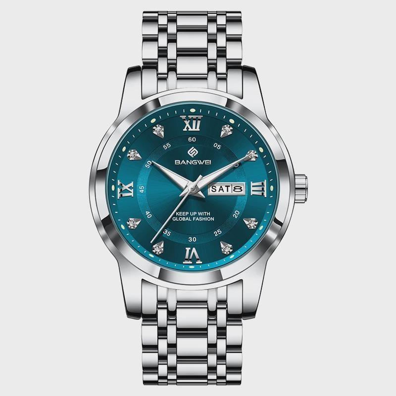 Simple Elegant Design Quartz Watch Diamond Watch For Women Creative Steel Waterproof Wristwatch