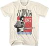 Inspired Eric Clapton San Francisco 1987 White S To 5XL Classic Shirt Unisex T-Shirt