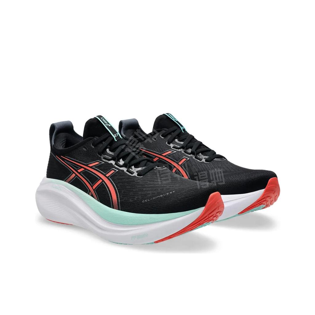 Asics Gel Nimbus 27 Black Coral Reef Sneakers 1011B958-004