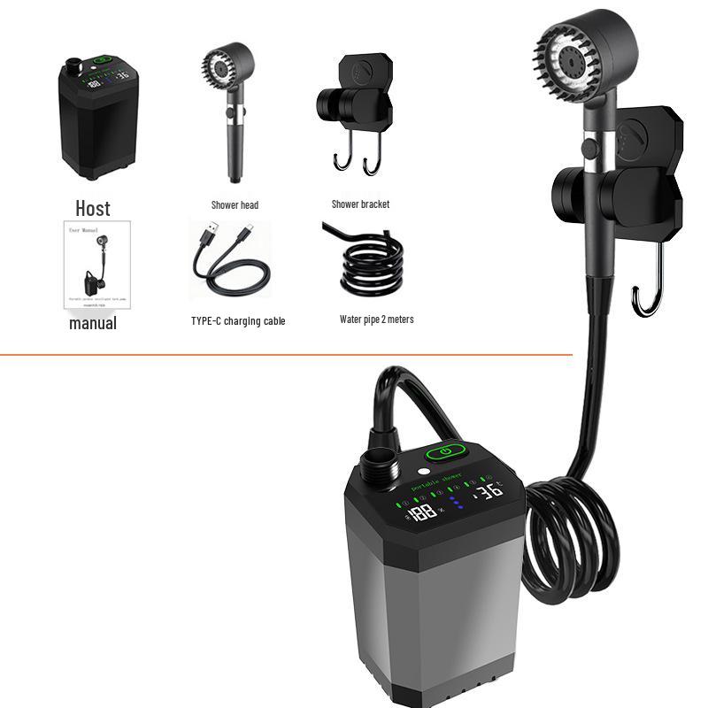 Portable Electric Shower for Outdoor and Dorm Use in Rural Areas
