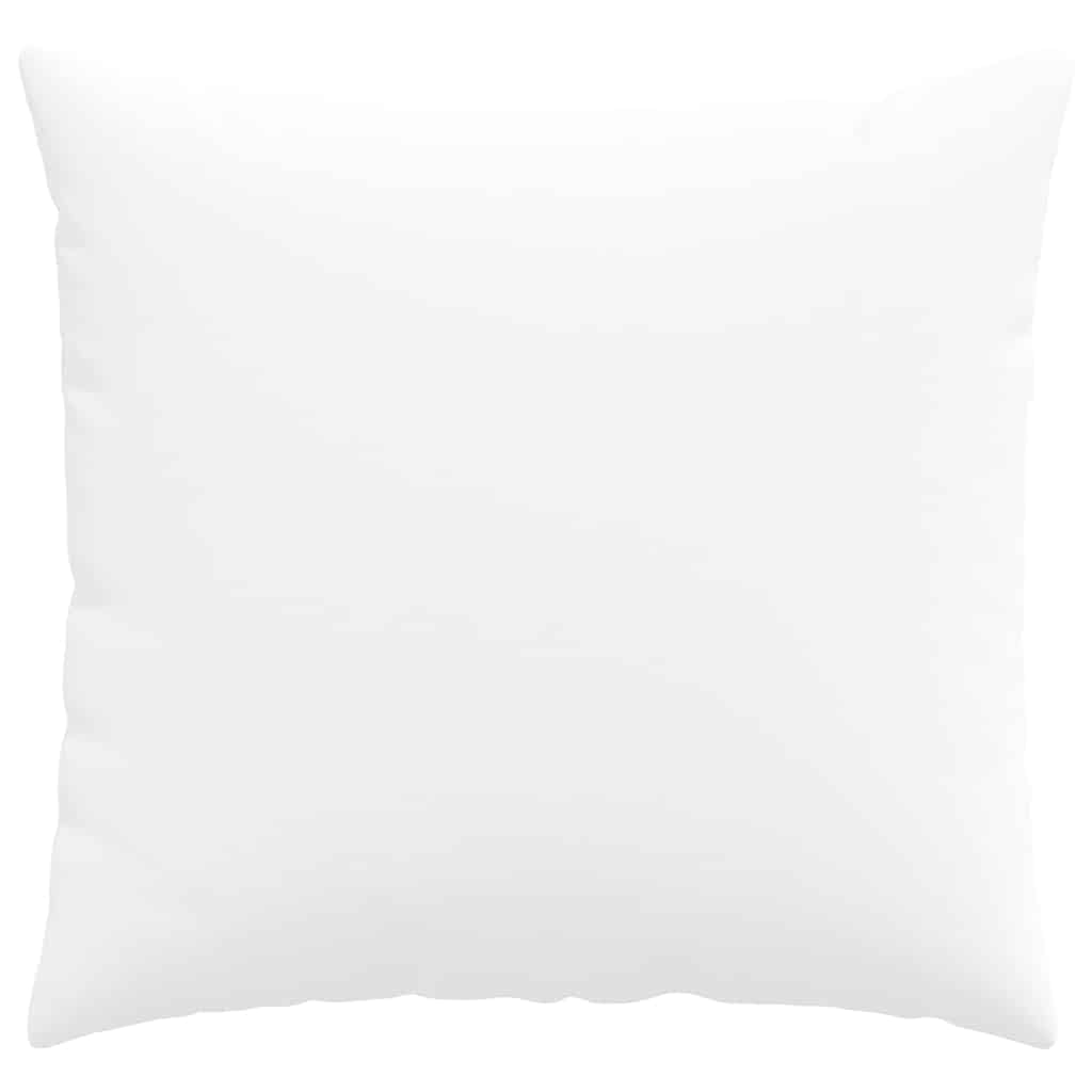 Sofa Cushions 2 pcs White 45 x 45 cm Fabric