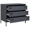 Sideboard Anthracite 68 x 39 x 58.5 cm Cold Rolled Steel