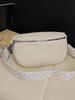 Niche Women's Autumn 2025 Fashion Saddle Crossbody Bag - Solid Color, Simple Design.