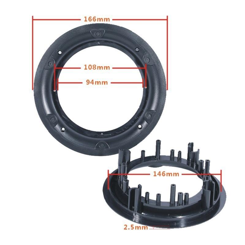 4/5/6.5/8inch Ceiling Speakers Cover Decorative Round Metal Net Mesh Grille Ceiling Speakers Grill Holder Mouting Base