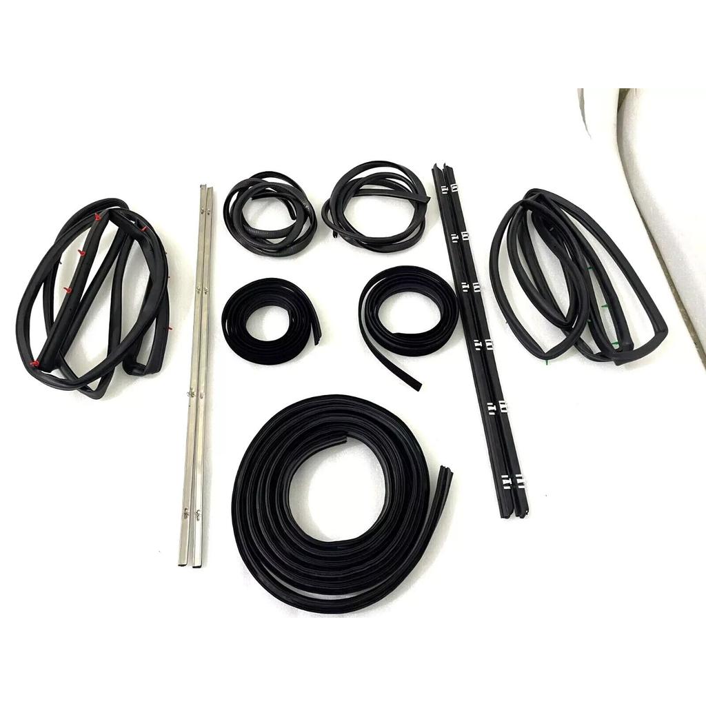 Suzuki Samurai SJ410 SJ413 Door Window Trim Molding Seal Garnish Whisker |Fit