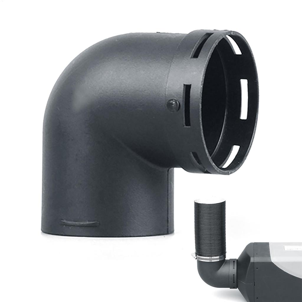 Elbow Duct Connector 60/75mm L-Shape Car Diesel Air Parking Heater Ducting Pipe Outlet Connector for Eberspaecher for Webasto