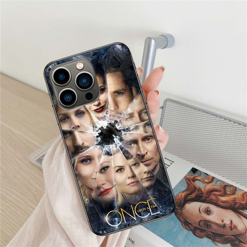 Evil Queen Once Upon A Time Phone Case For Iphone 17 Air 16 15 Pro Max 14 Plus 16E Coque 13 Pro 12 Mini 11 Clear Cover Silicone