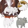 1/2/3Pcs 3D Printed Funny Cat Butt Bread Clip Bag Holder Novelty Kitchen Gadget Food Storage Bag Clip For Cat Lovers Home Decor