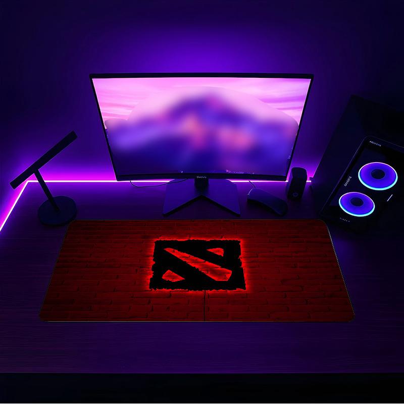 DOTA 2 (5) Mouse pad with a non slip rubber base suitable for home offices and an ideal gift for gamers