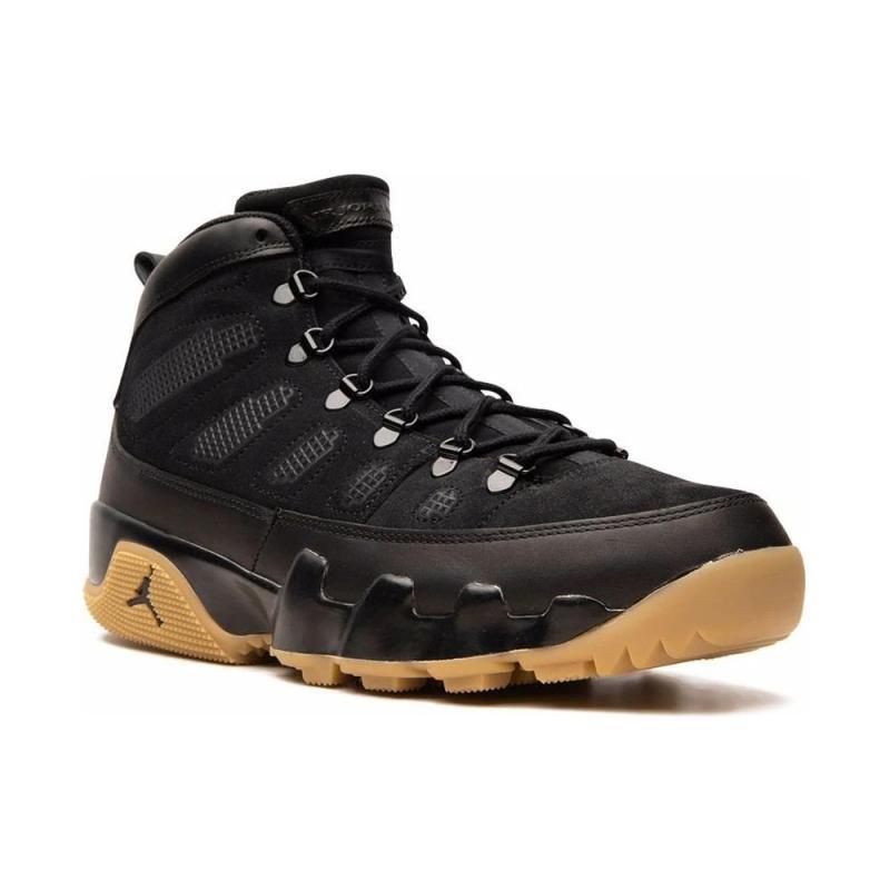 Jordan Air Jordan 9 "Black/Gum" Boots Jordan AR4491025 Jordan AR4491025