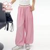 Fu Luomi Girls' Summer Lightweight Casual Pants