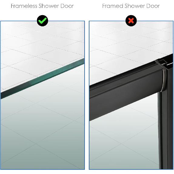 Simtive Extended (7-Inch) Over Door Hooks for Bathroom Frameless Glass Shower Door, Towel Hooks, 2-Pack, Silver