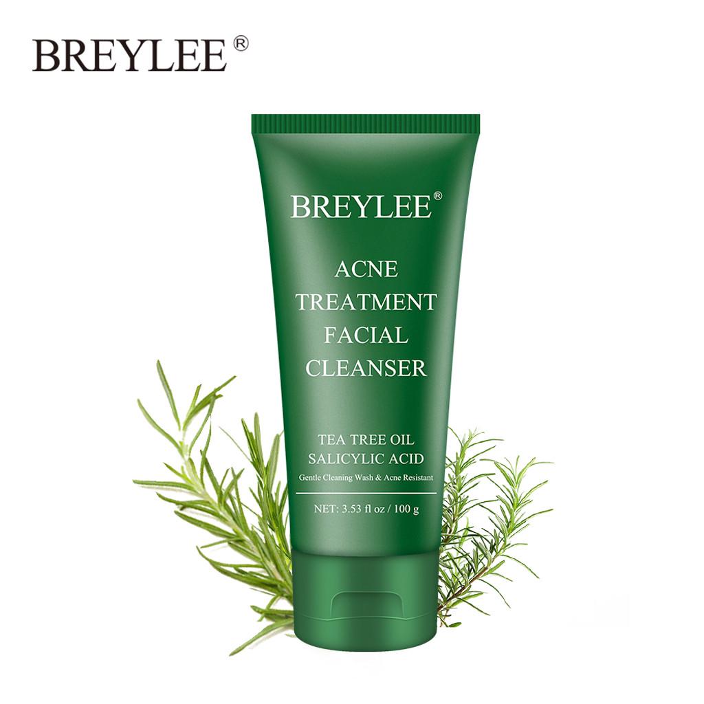 Natural Facial Cleansing Foam Oil Control Acne Cleanser