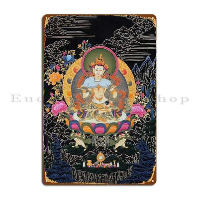 Dorje Sempa Thangka Vajrasattva Buddhistické umění Kovová deska Plakát Garáž Vlastní Plakát do hospody Desky Plechový znak Plakát