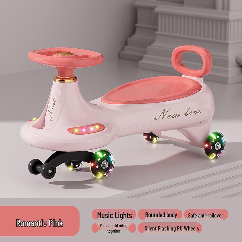 

Детская машинка-перевертыш с бесшумными колесами для детей 1-8 лет и взрослых